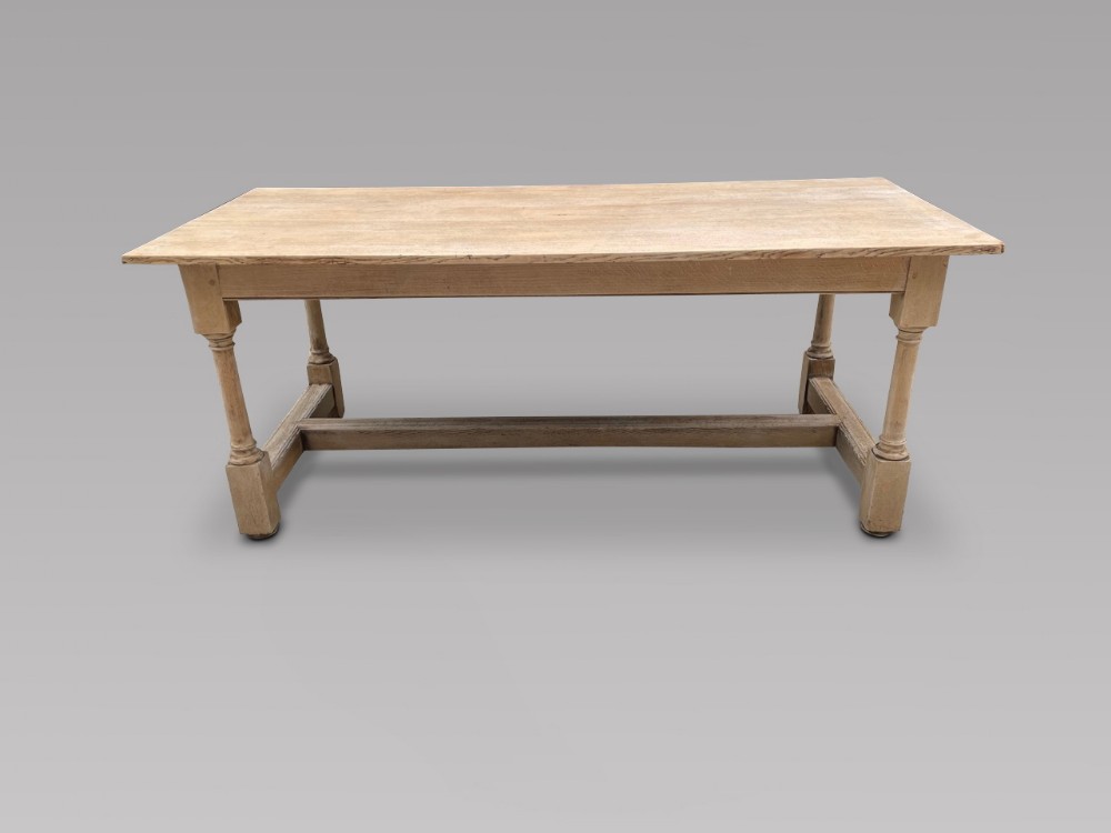 A Bleached Oak Table