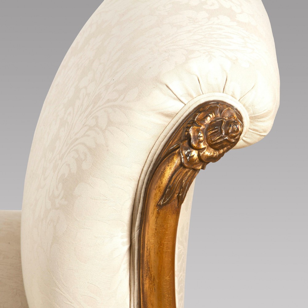 19th Century Giltwood Chaise Longue View IV