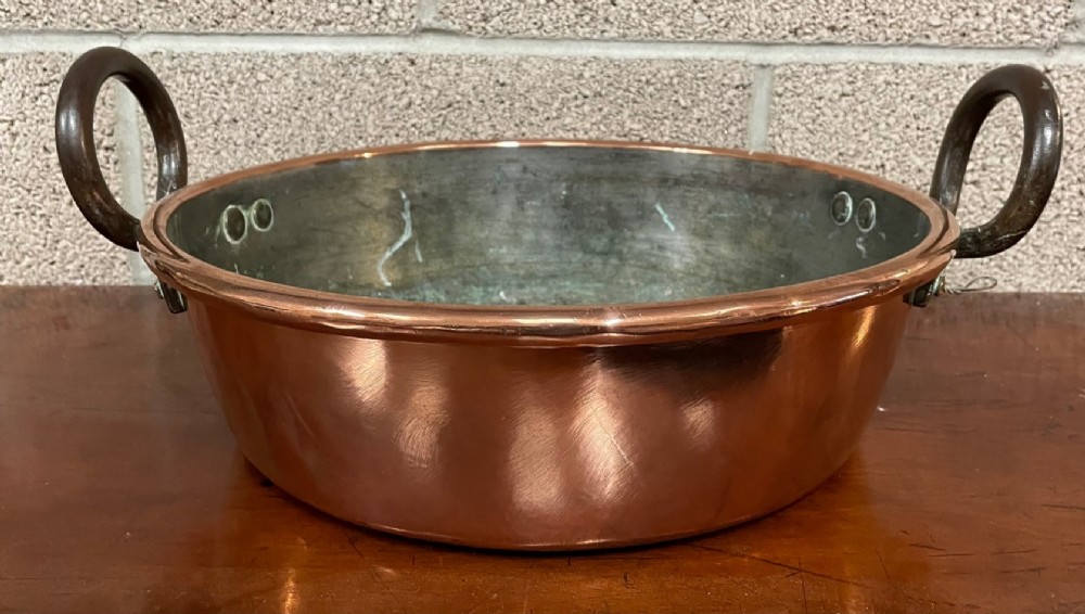 A 19thc Copper Preserve Pan