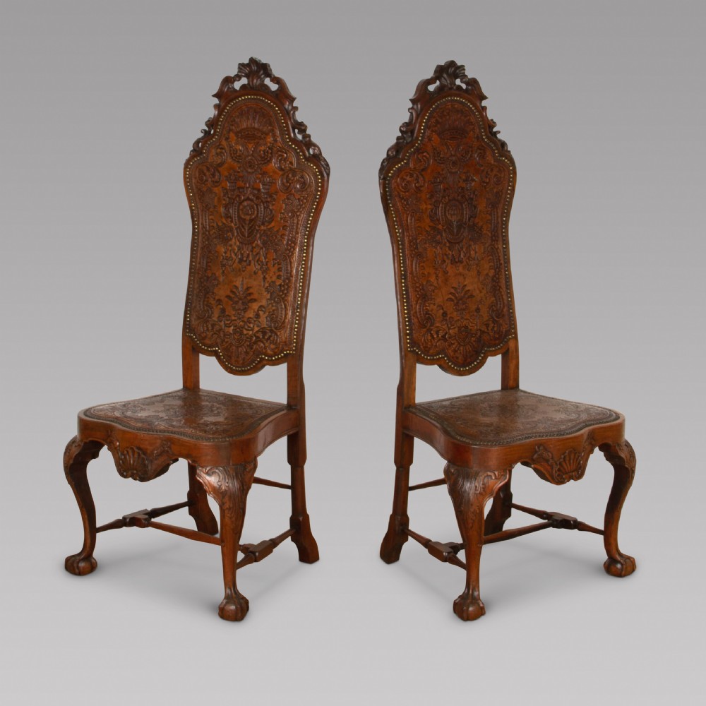 A Pair of 18thc Spanish Chairs View II