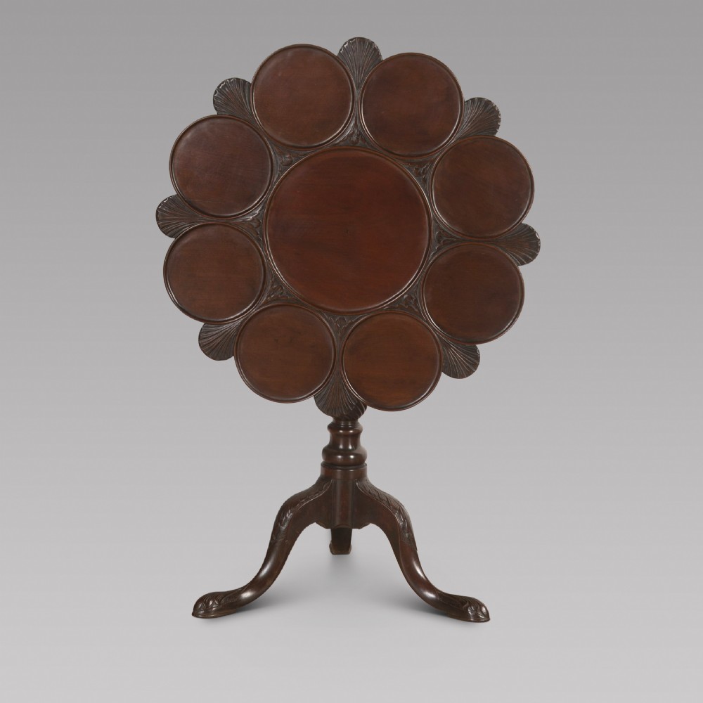 A Georgian Mahogany Tripod Table