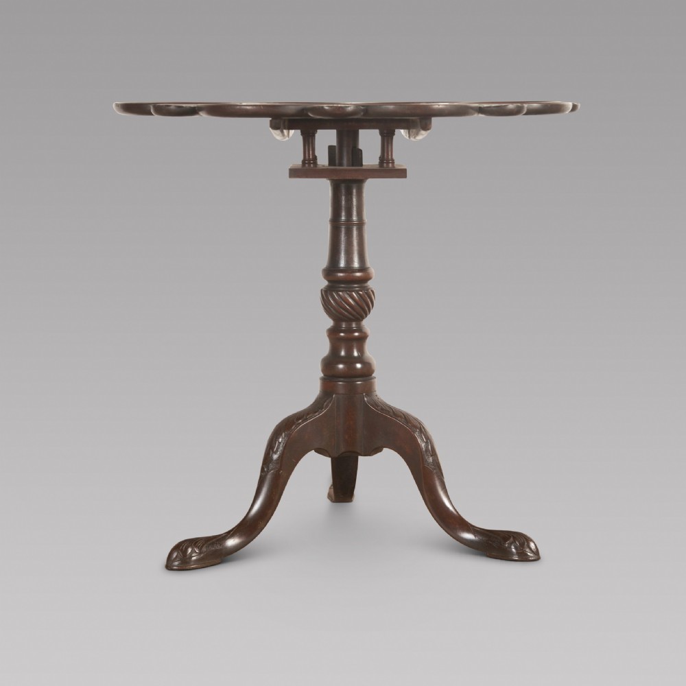 A Georgian Mahogany Tripod Table View II
