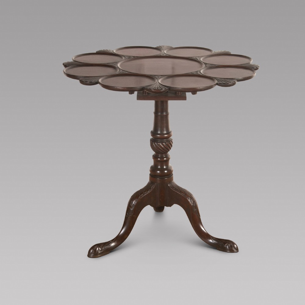 A Georgian Mahogany Tripod Table View III