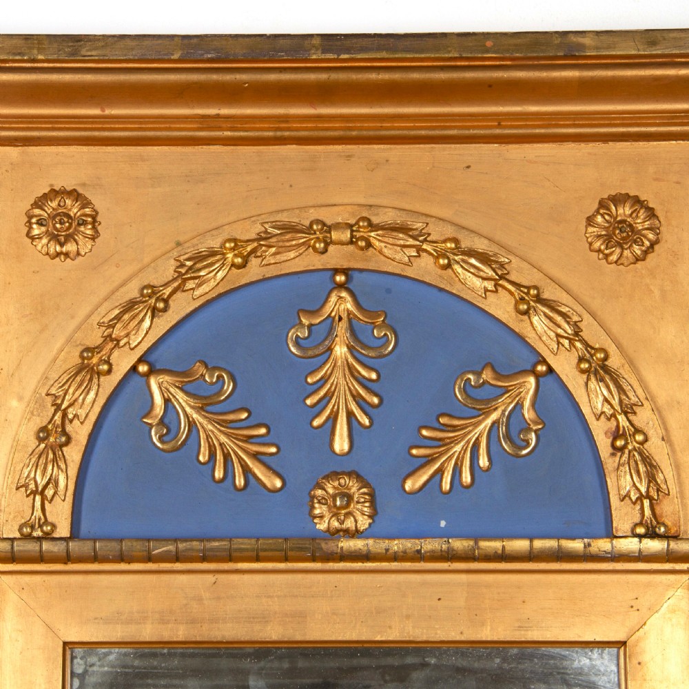 19th Century Swedish pier mirror in the Empire style View II