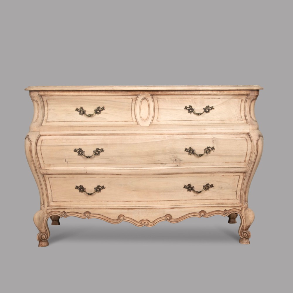 A 19th Century French Bleached Walnut Commode