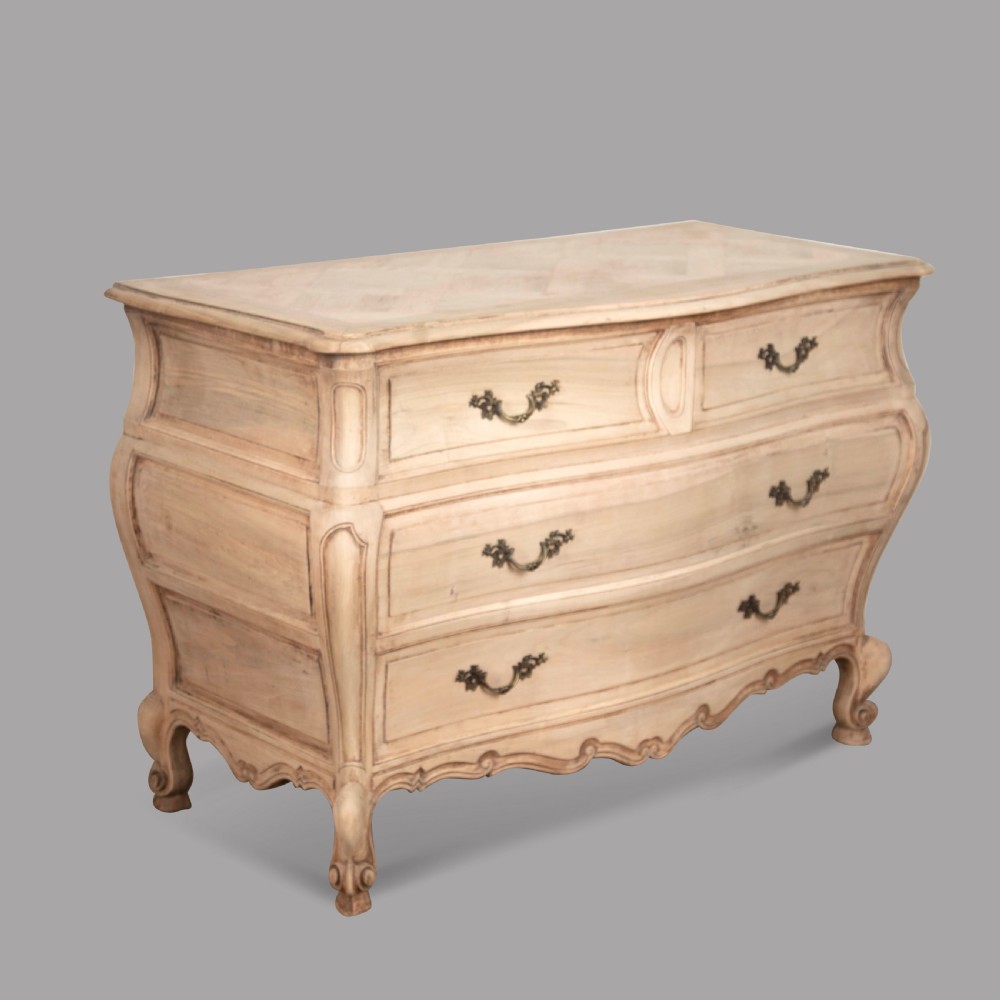 A 19th Century French Bleached Walnut Commode View III