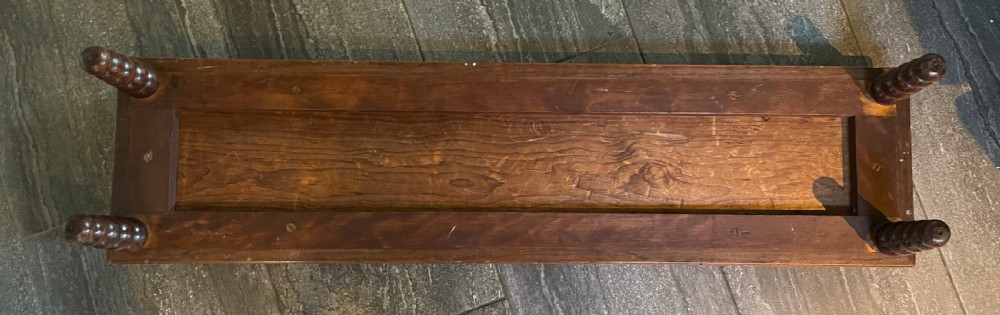 A Victorian Mahogany Hearth Stool View III