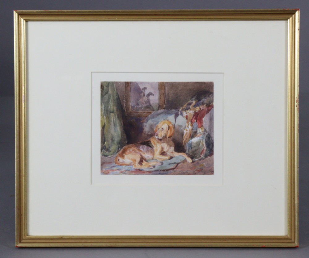 Frederick Tayler - Watercolour - Guarding Master's Uniform