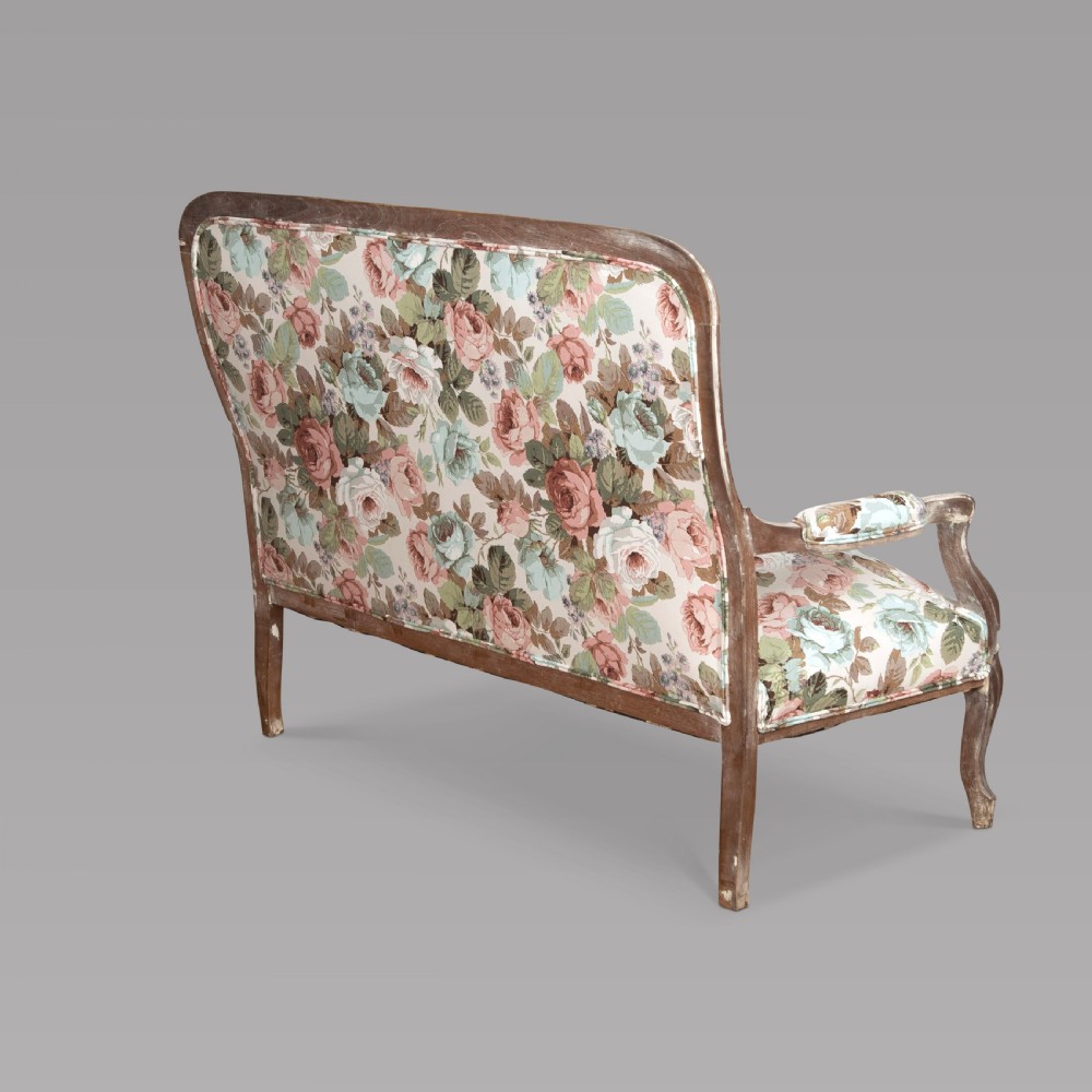 A 19th Century French Wooden Framed Settee View III