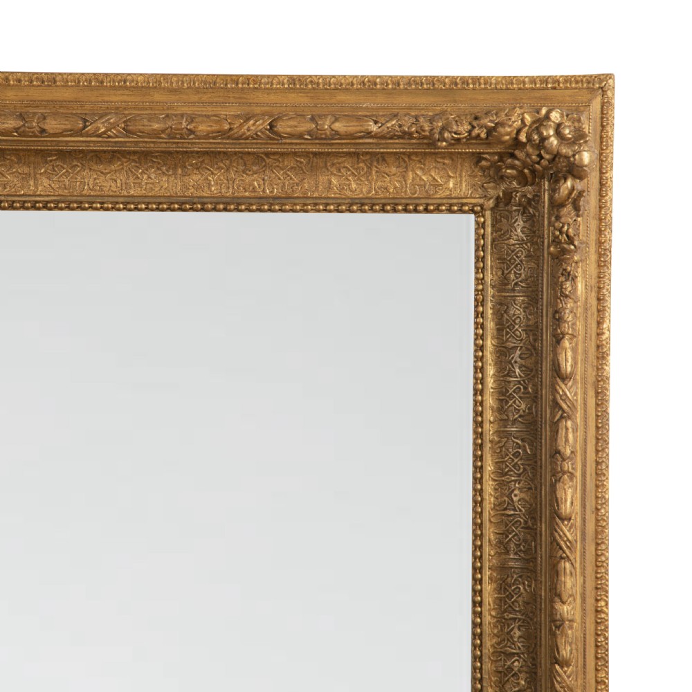 19th Century Large Gilt Mirror View II