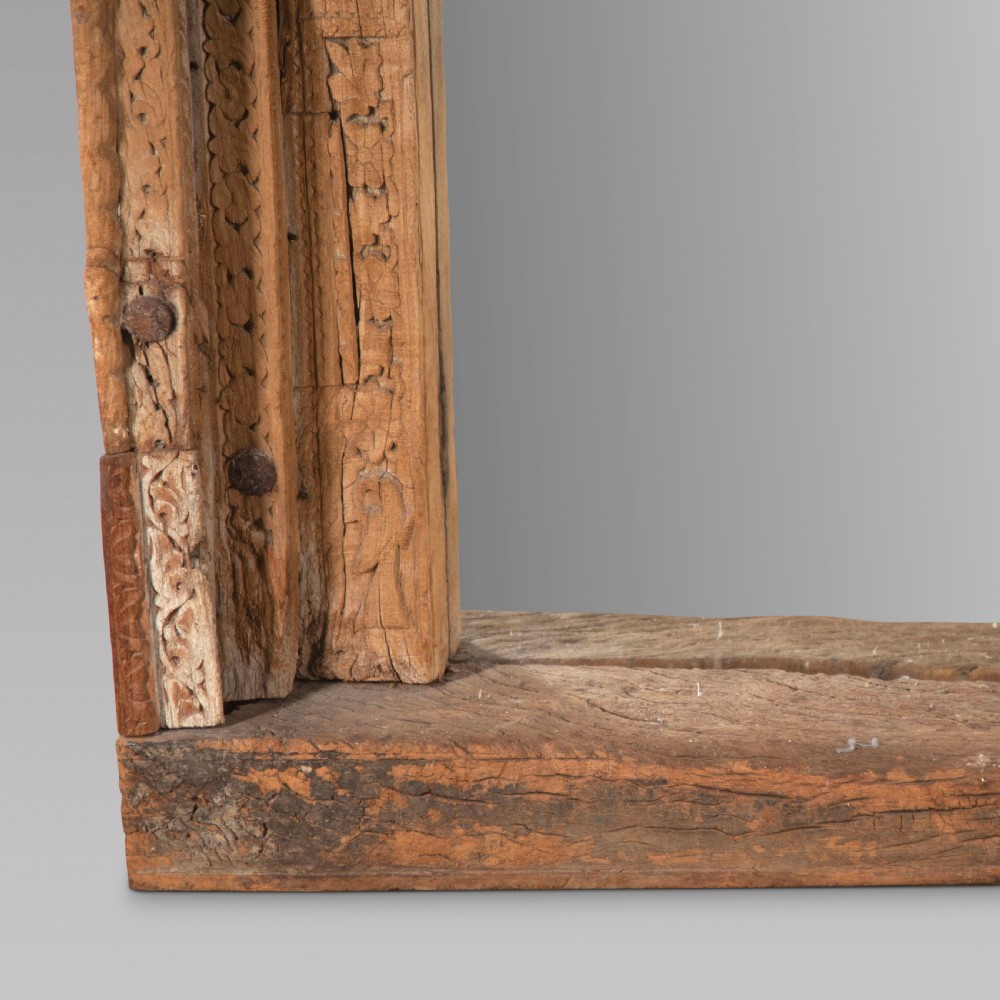 19th Century Indian Mirror View II