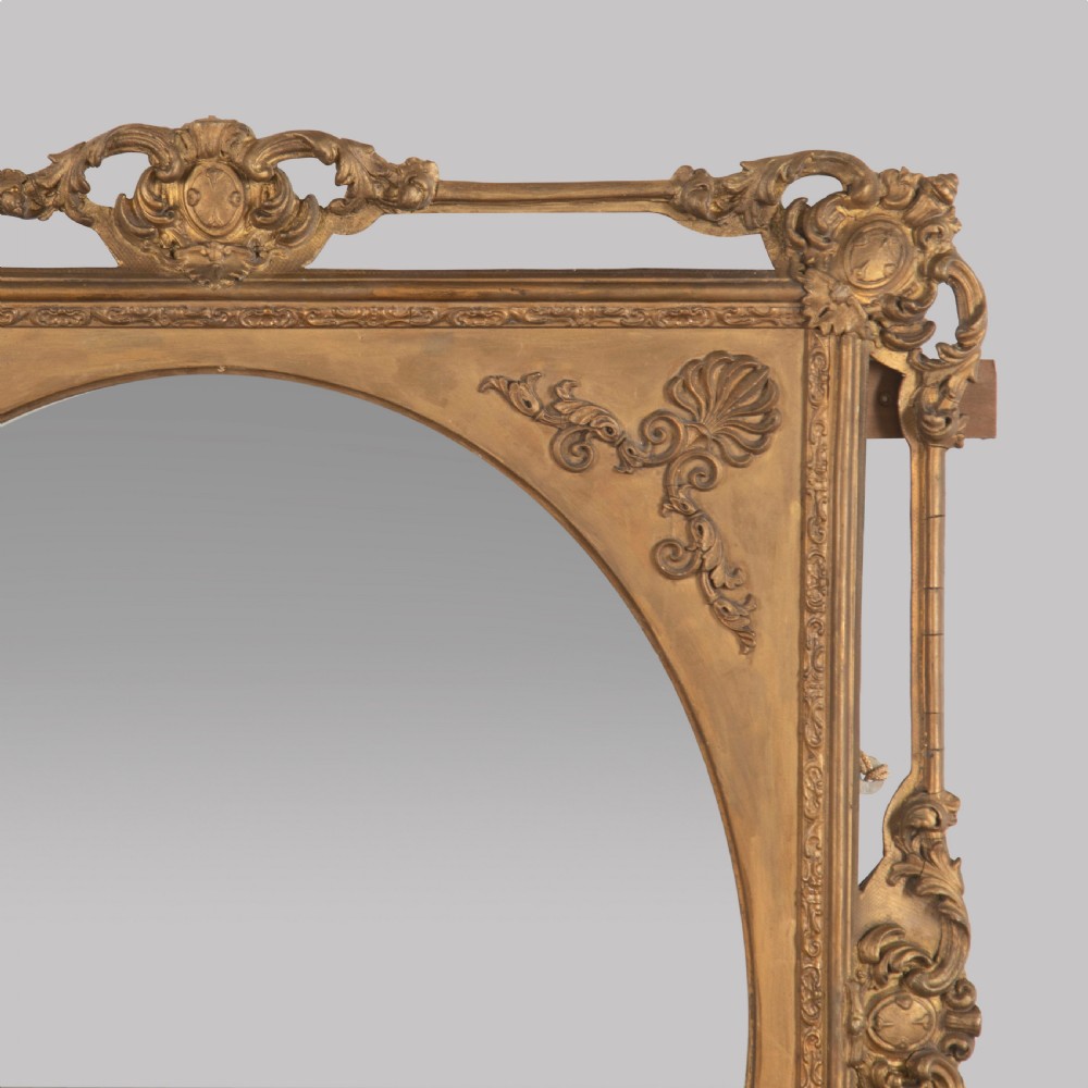 A Continental Over Mantel Mirror View II