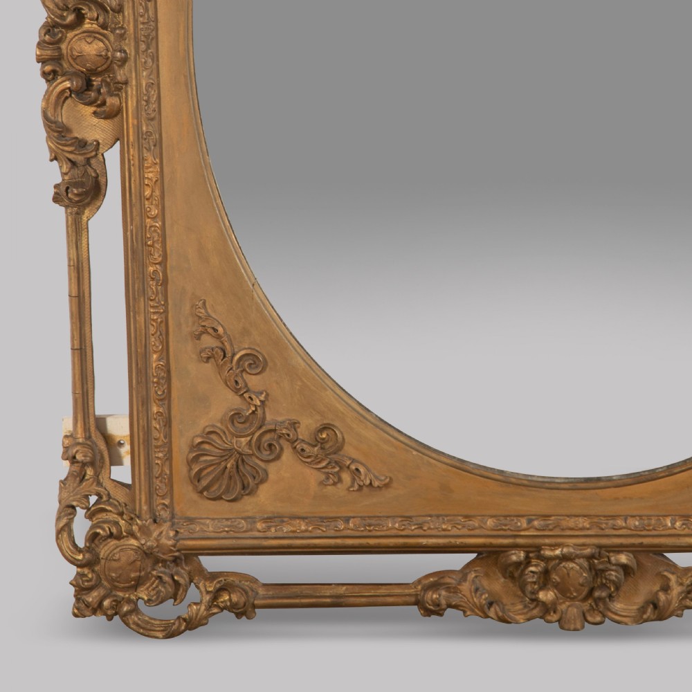A Continental Over Mantel Mirror View III