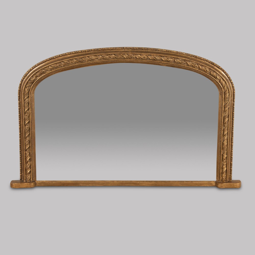 A Smaller Victorian Over Mantel Mirror