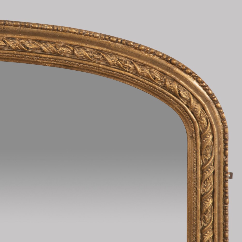 A Smaller Victorian Over Mantel Mirror View III