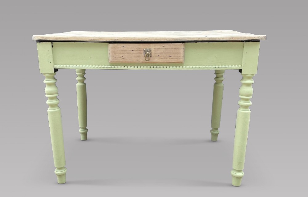 An Attractive European Rustic Work Table