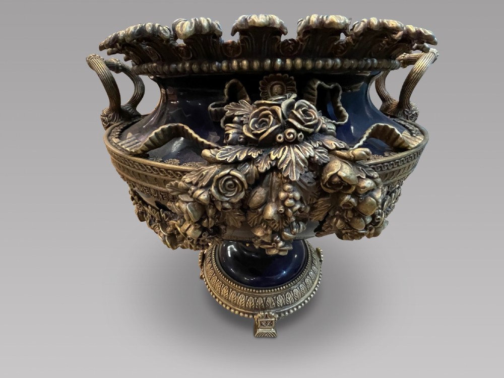 A 19th Century French Ceramic Jardinièr View IV