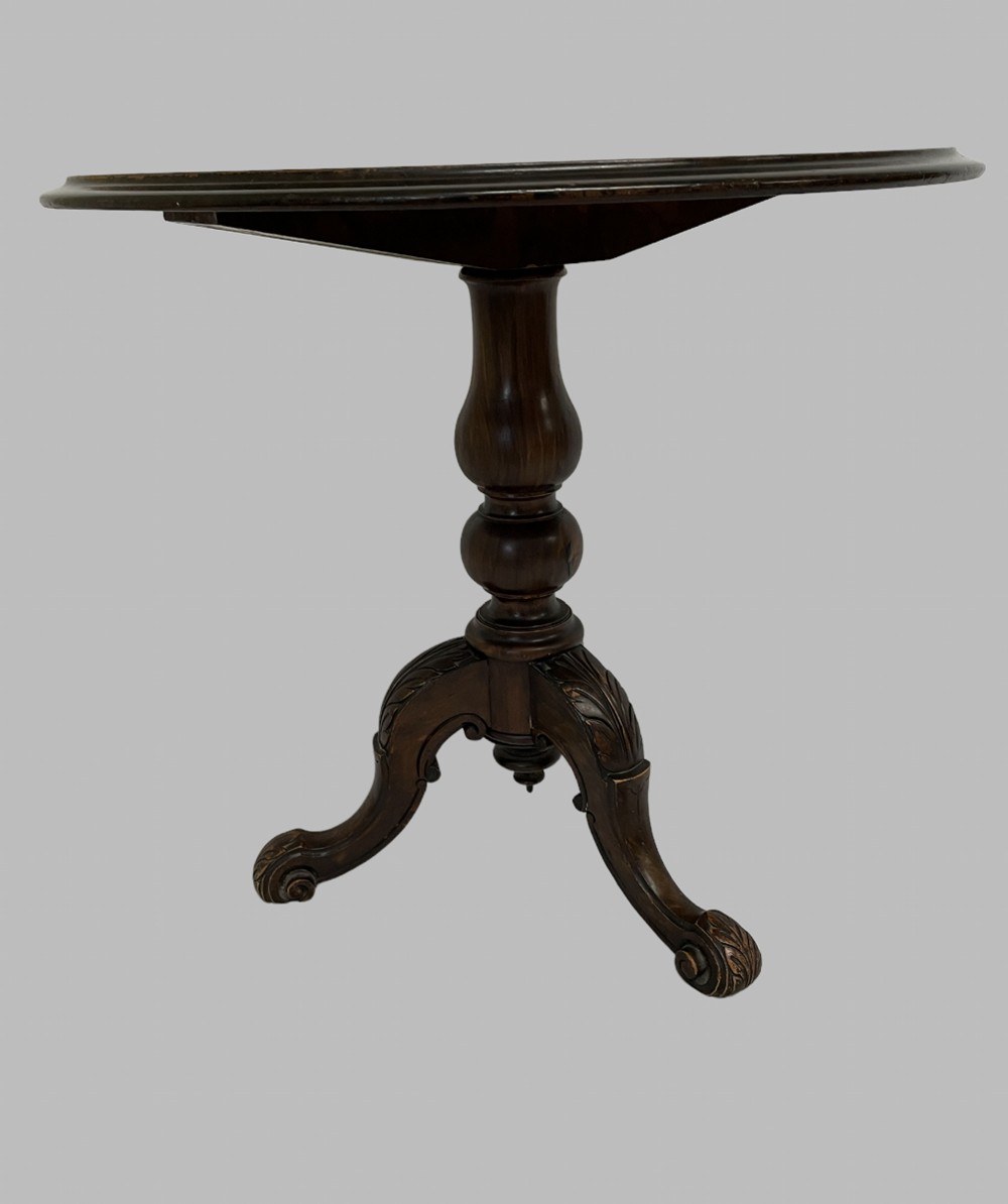 An Attractive Burr Walnut Round Table