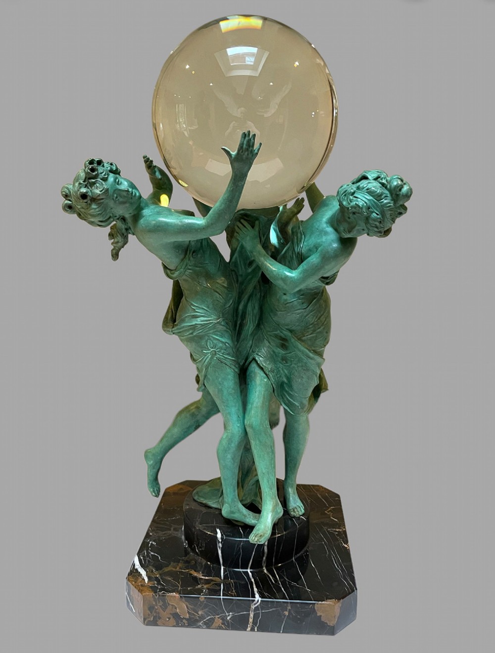 A Superb Bronze 'The Three Graces' by Baccarat