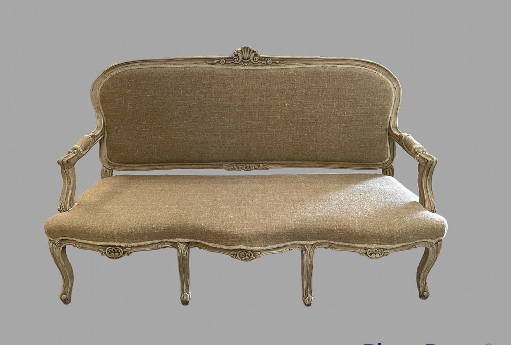 A Stylish Walnut Settee C1850