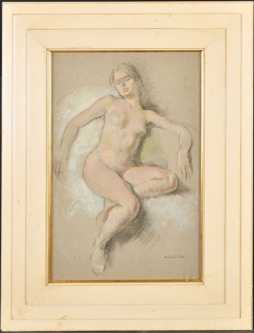 Arthur Ralph Middleton Todd - Pastel - A Nude Study View III