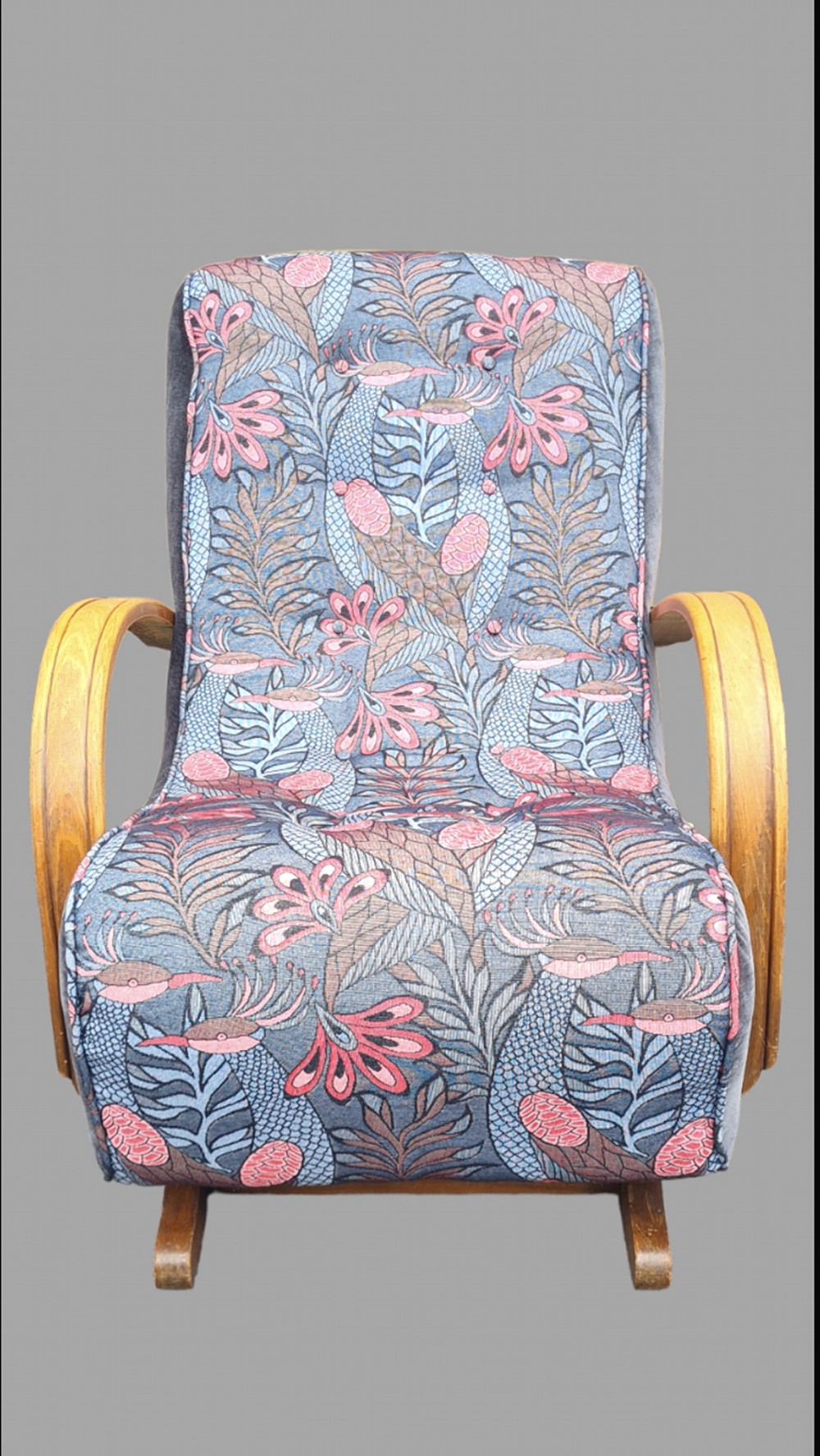 1930’s Art Deco British Bentwood Banana Rocking Chair
