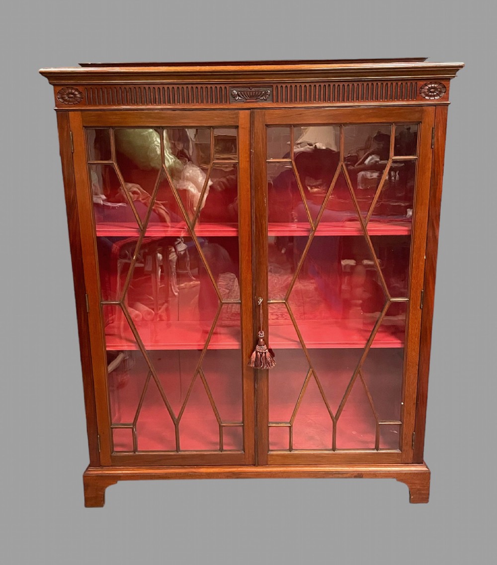 A Mahogany Bookcase c1910