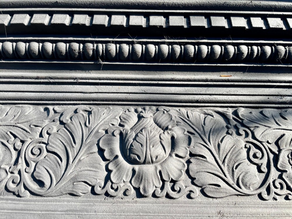 A Very Attractive Wrought Iron c1915 Fire Surround View IV