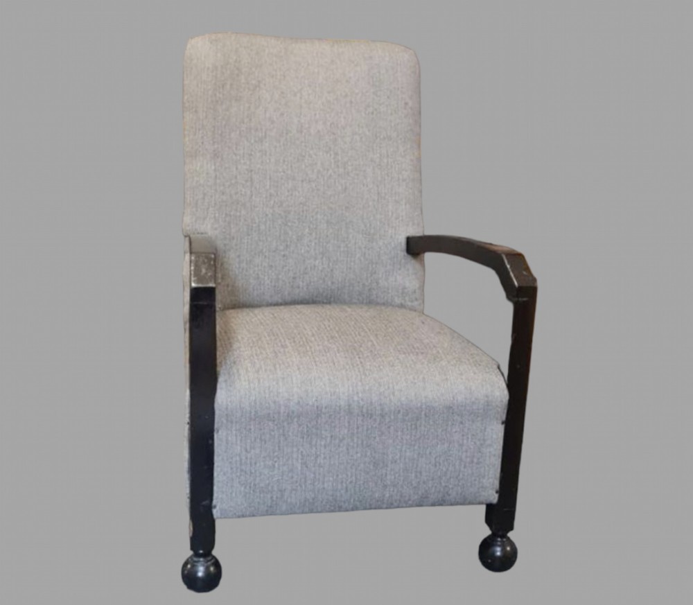 A c1920 Beechwood Stained Chair