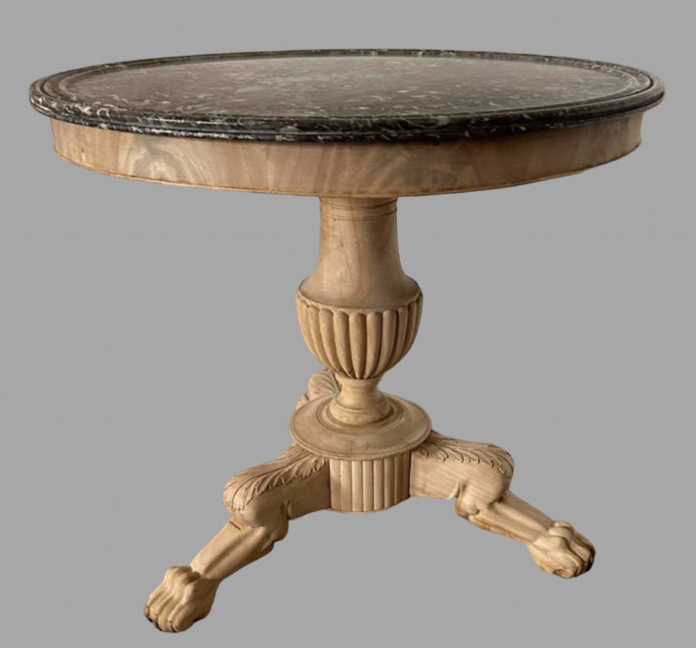 A Lovely Bleached Walnut Gueridon