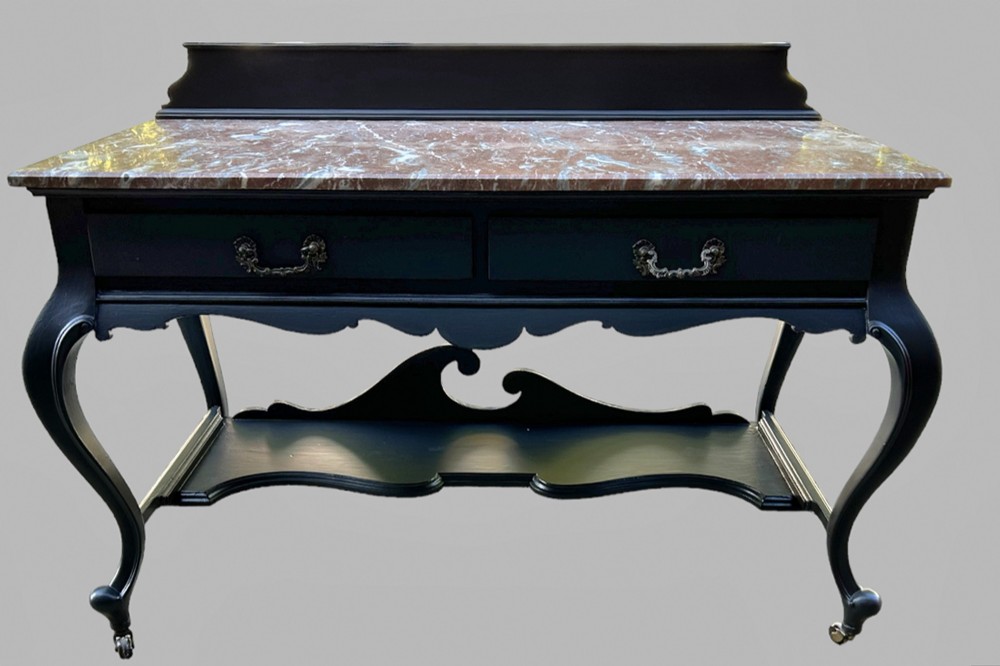 A Painted French Patisserie Table
