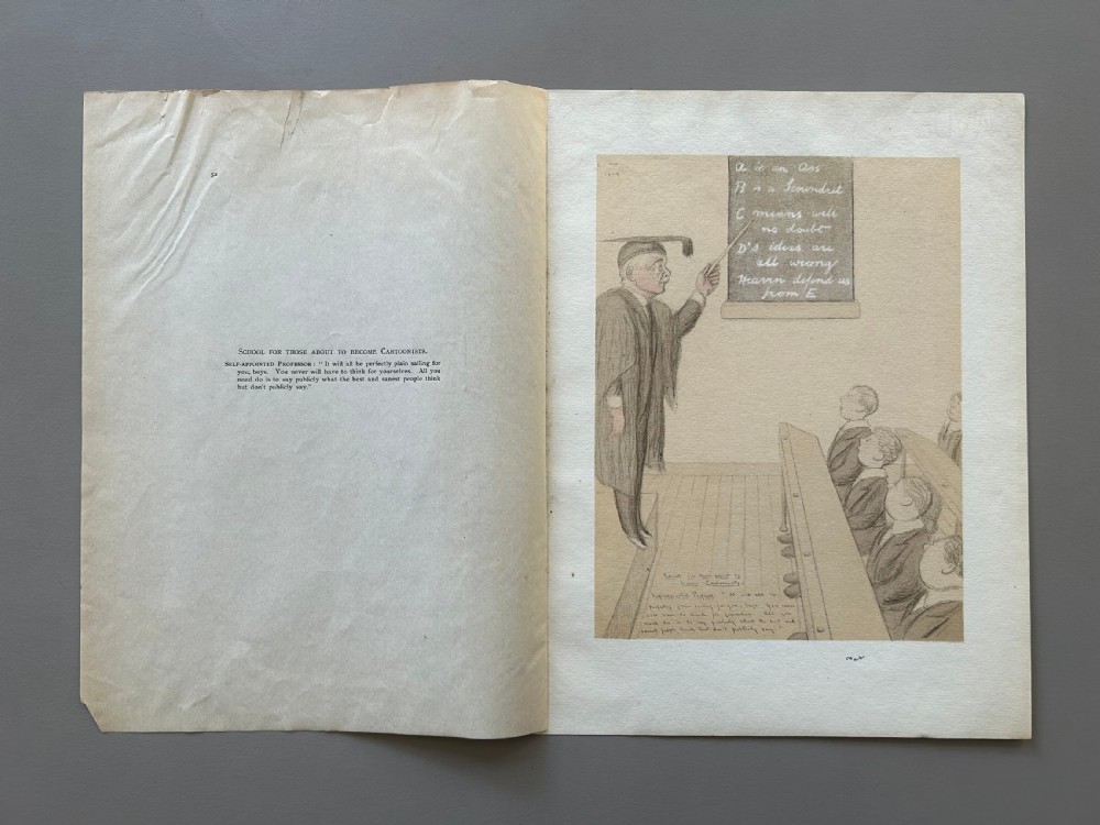 'Observations' First Edition Book 1926 by Max Beerbohm Signed View IV