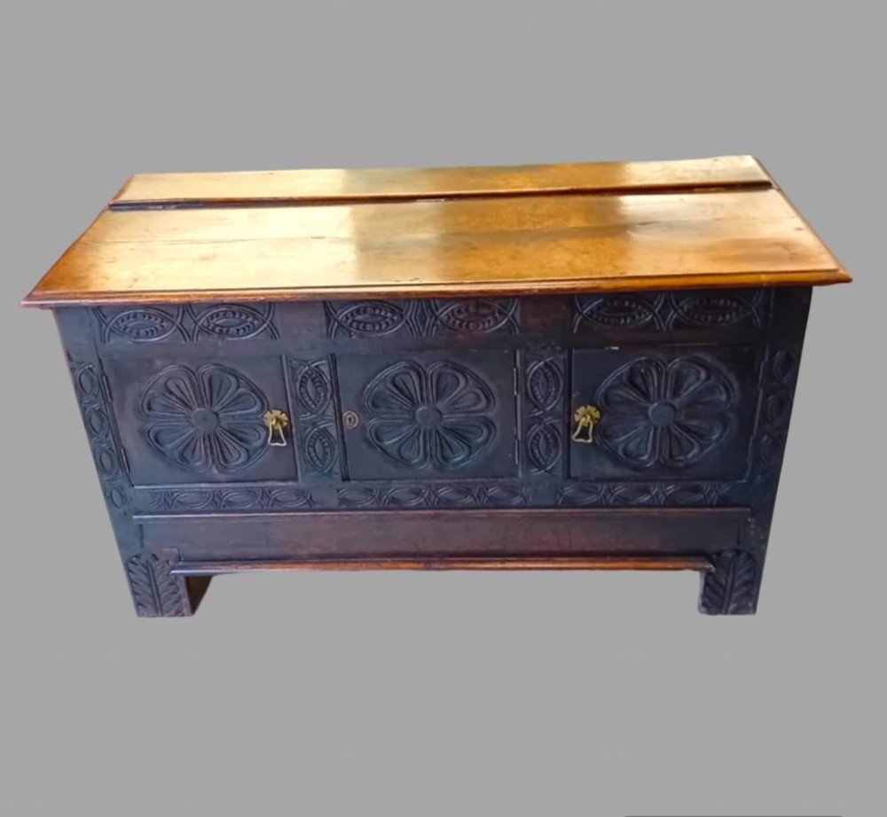 A 19th Century Oak Coffer