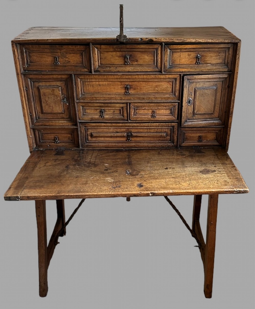 A 17th Century Spanish Walnut Vargueno