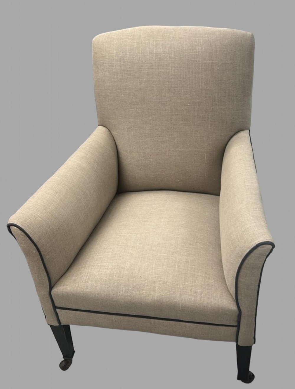 An Attractive Traditional Edwardian Fireside Armchair