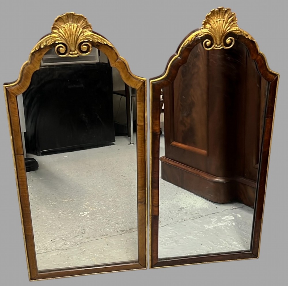 An Attractive Pair of Georgian-style 19thc Wall Mirrors