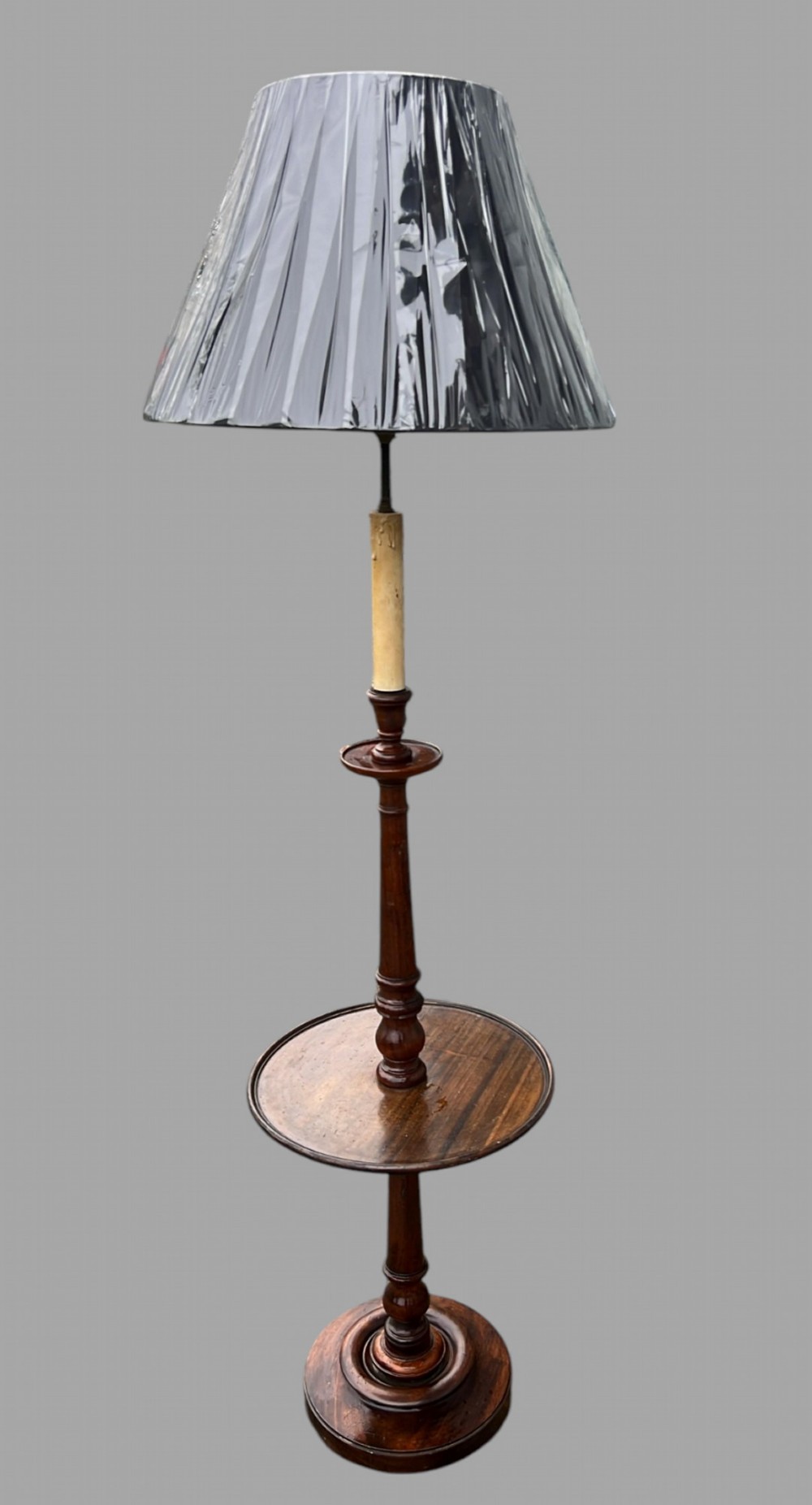 An c1900 Mahogany Standing Lamp
