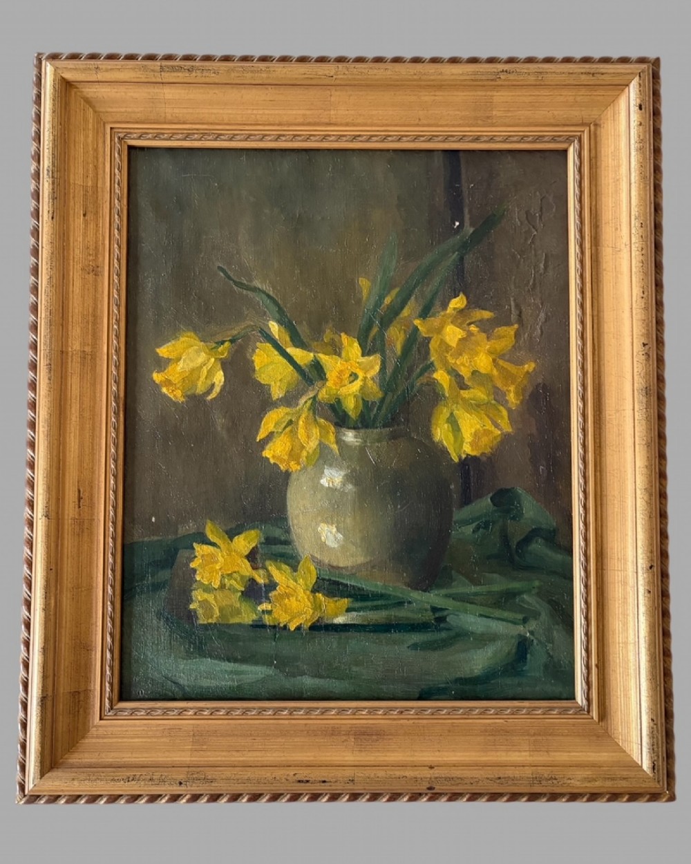 Beatrice Poole - Still Life with Daffodils, Signed and Dated 1919