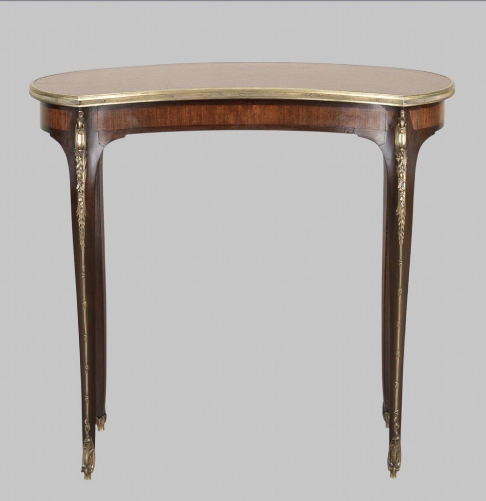 An Attractive 19thc French Kingwood Side Table