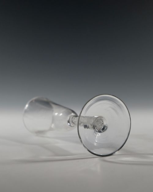 DOUBLE SERIES OPAQUE TWIST ALE GLASS ENGLISH C1765 - ADDITIONAL PHOTO 3