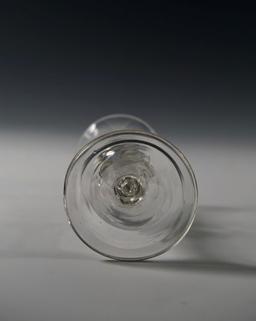 MULTI SPIRAL AIR TWIST WINE GLASS ENGLISH C1755 - ADDITIONAL PHOTO 5