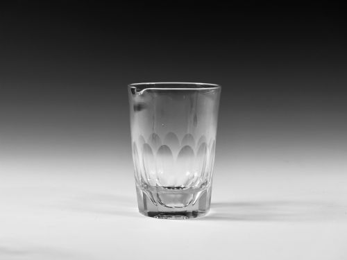 FOUR SINGLE LIPPED MIXING TUMBLER ENGLISH C1890 - ADDITIONAL PHOTO 2