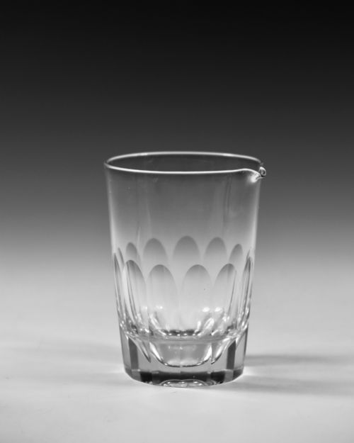 FOUR SINGLE LIPPED MIXING TUMBLER ENGLISH C1890 - ADDITIONAL PHOTO 4