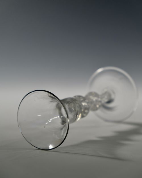 DOUBLE KNOPPED AIR TWIST WINE GLASS C1755 - ADDITIONAL PHOTO 3
