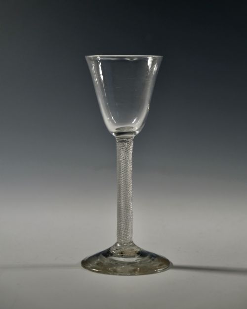 MULTI SPIRAL AIR TWIST WINE GLASS C1755 - ADDITIONAL PHOTO 1