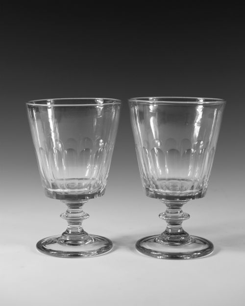 PAIR OF BUCKET BOWL RUMMER ENGLISH C1830 - ADDITIONAL PHOTO 1