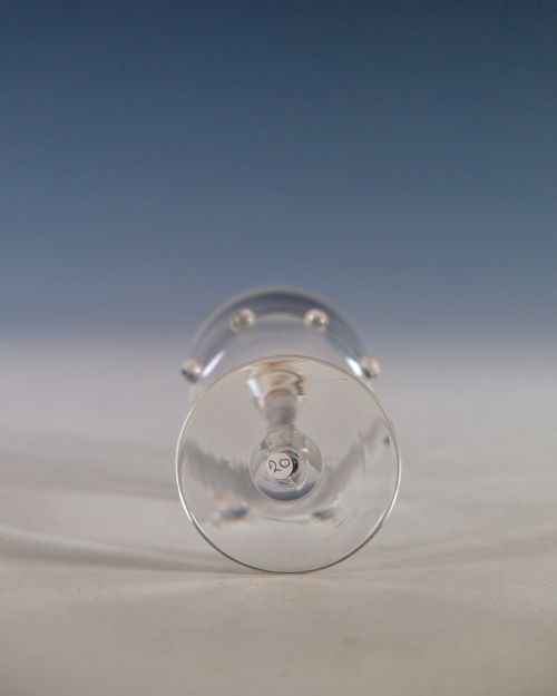 CLARET GLASS BY PHILIP WEBB C1860 - ADDITIONAL PHOTO 4