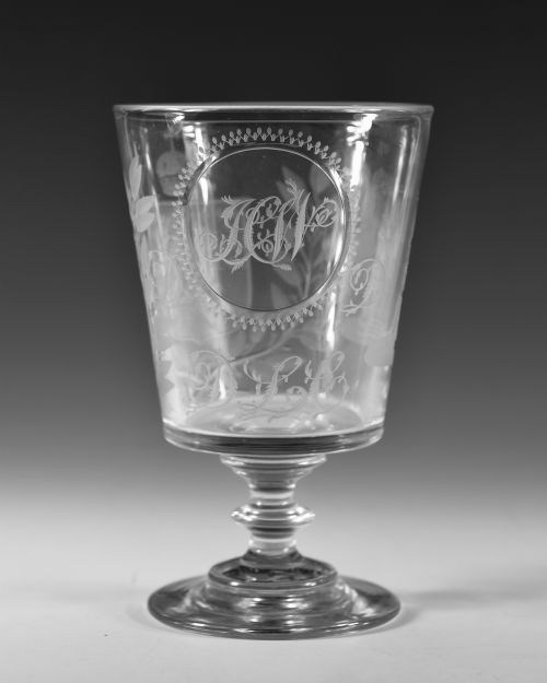 RUMMER ENGRAVED LICHFIELD CATHEDRAL C1830 - ADDITIONAL PHOTO 3