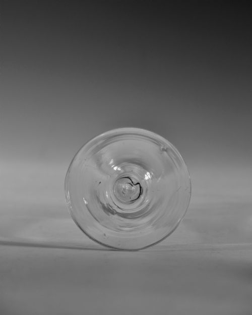 ANTIQUE WINE GLASS OPAQUE TWIST ENGLISH C1765 - ADDITIONAL PHOTO 4