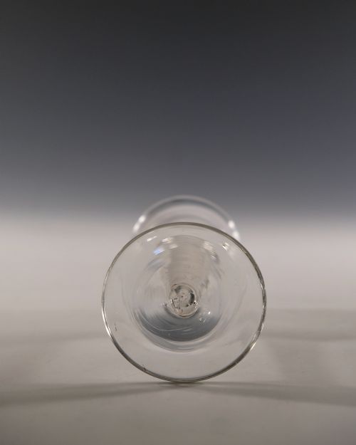 ANTIQUE WINE GLASS OPAQUE TWIST C1765 - ADDITIONAL PHOTO 4
